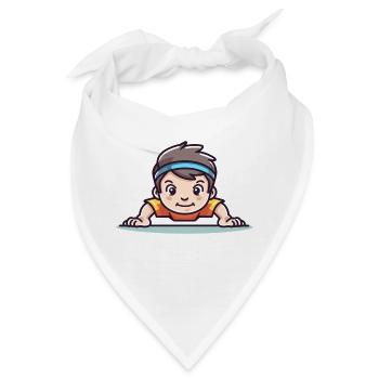 Sport - Bandana - Weiß - Vorne