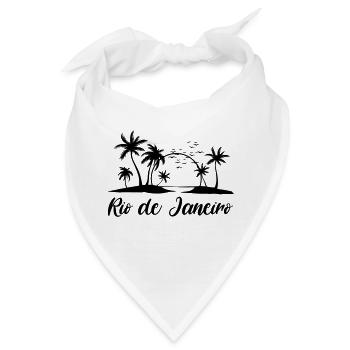 rio de janeiro - Bandana - Weiß - Vorne