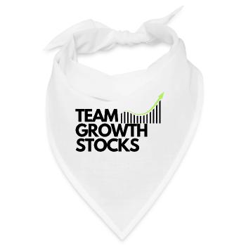 TEAM GROWTH STOCKS - Bandana - Weiß - Vorne