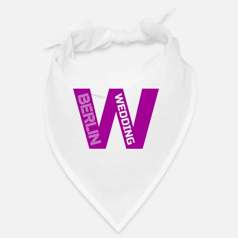 W Berlin Wedding pink Bandana