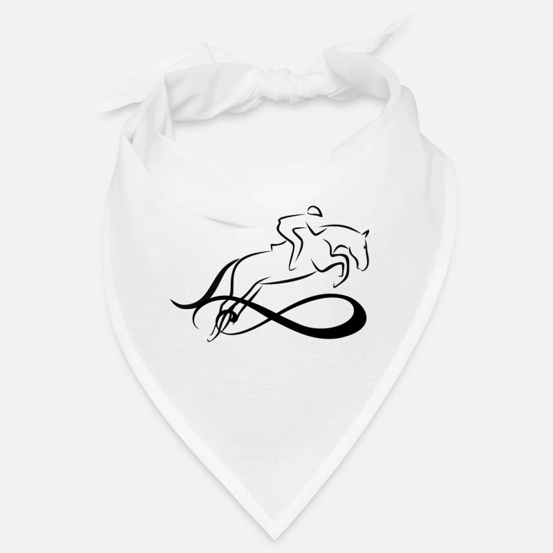 unendlich liebe Pferd Springreiten Bandana