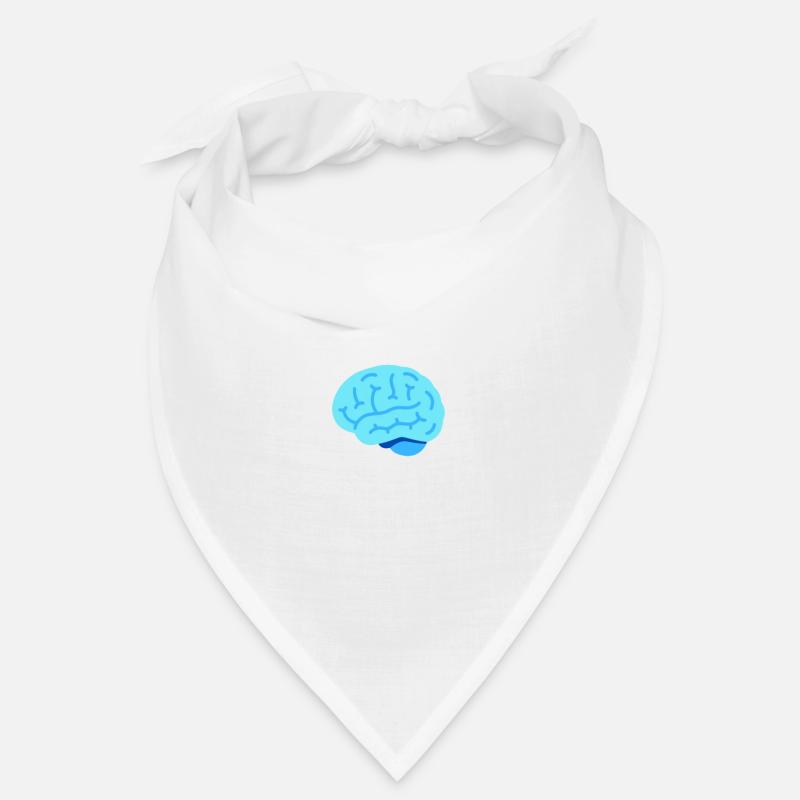 Vous avez pas vu passer un cerveau ? Récompense - Bandana - blanc