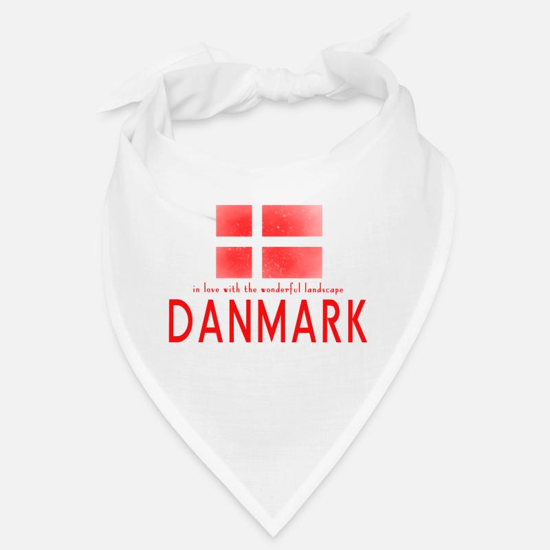 Danmark Dänemark - Bandana - Weiß
