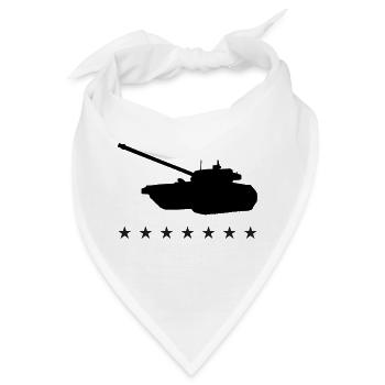 tank - Bandana - Weiß - Vorne
