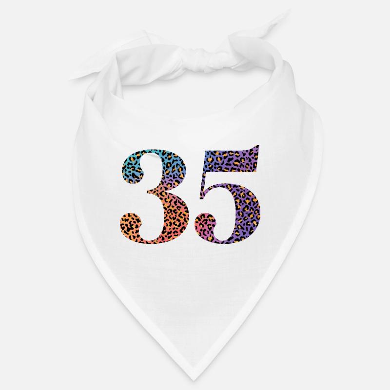 35e anniversaire léopard Bandana