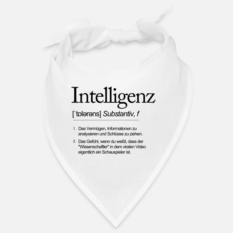Wortdefinition Intelligenz Schauspieler und kein Bandana
