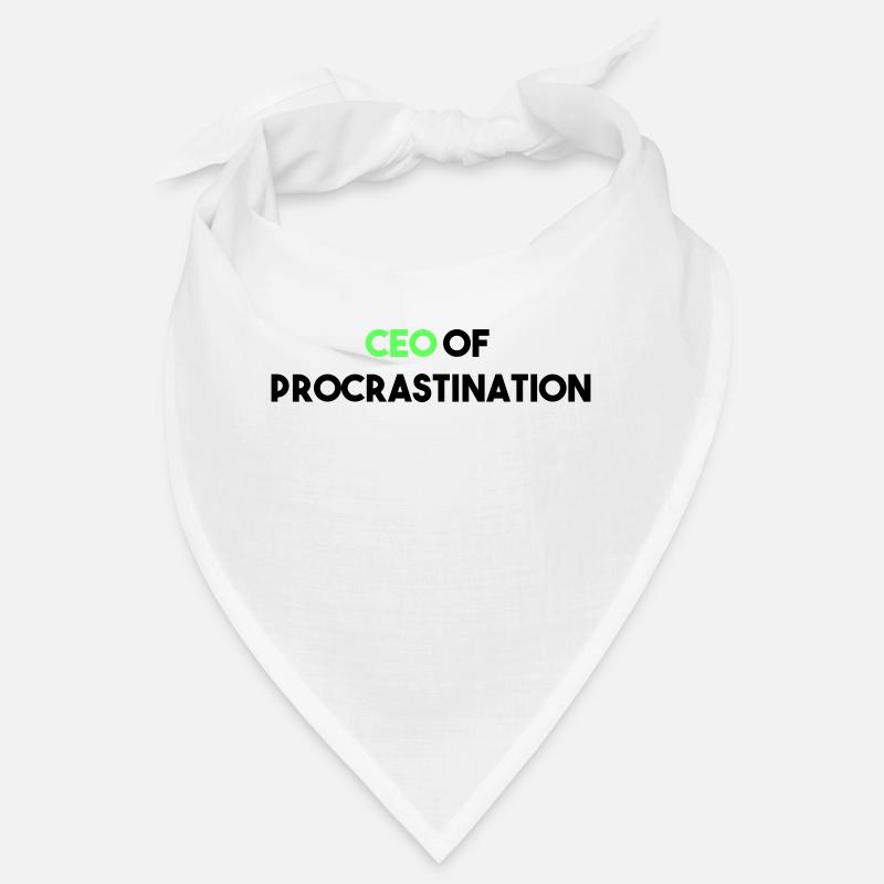 PDG DE LA PROCRASTINATION Bandana