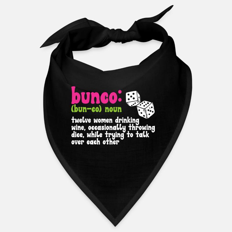 Bunco Dice Game Bandana
