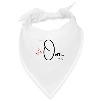 Omi 2024 - Bandana - Weiß - Vorne