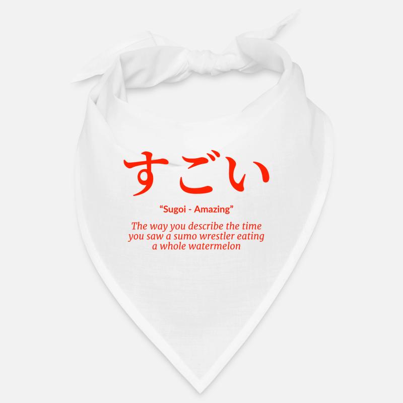 Japan Language Bandana