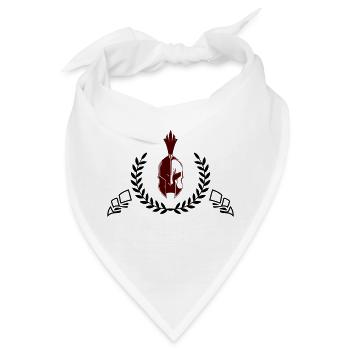 sparta helm - Bandana - Weiß - Vorne