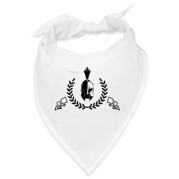 sparta helm - Bandana - Weiß - Vorne