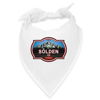 Sölden Österreich - Bandana - Weiß - Vorne