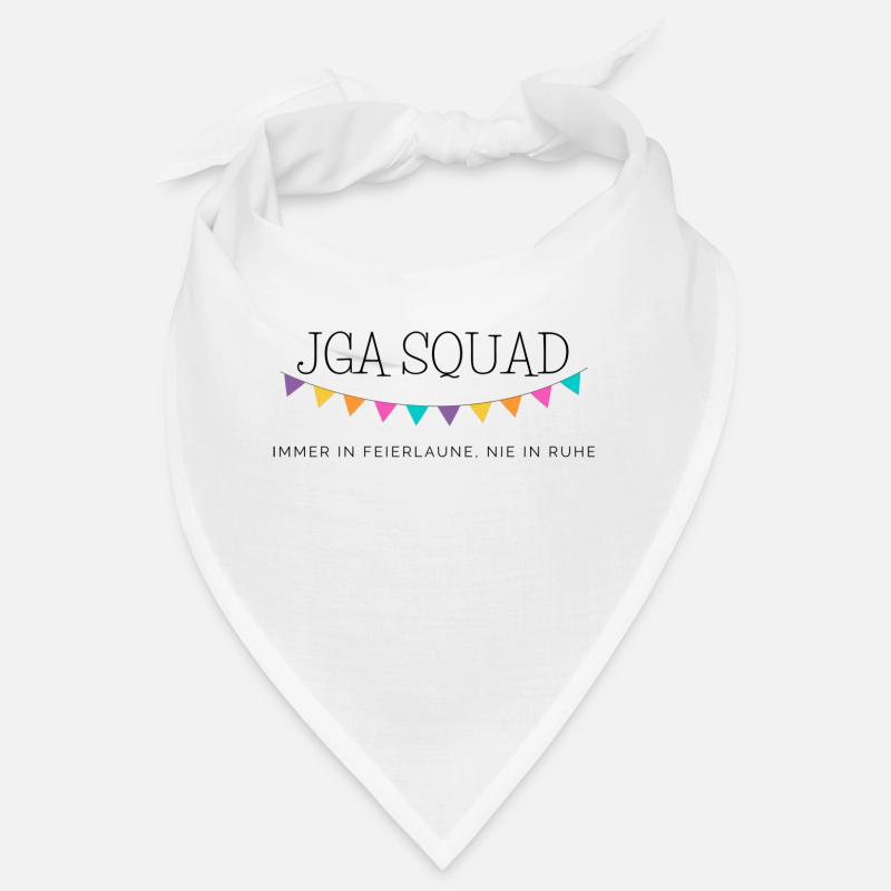 JGA SQUAD - Bandana - Weiß