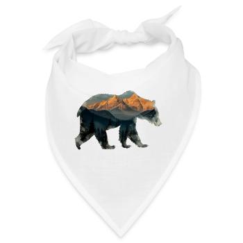 Berg der Bären - Bandana - Weiß - Vorne