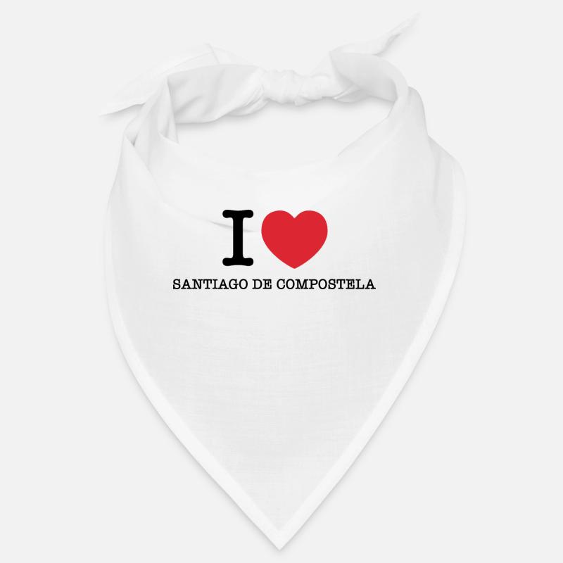 J’aime Saint-Jacques-de-Compostelle Bandana