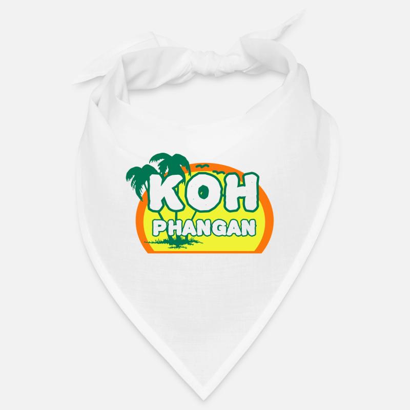 Koh Phangan - Bandana - white