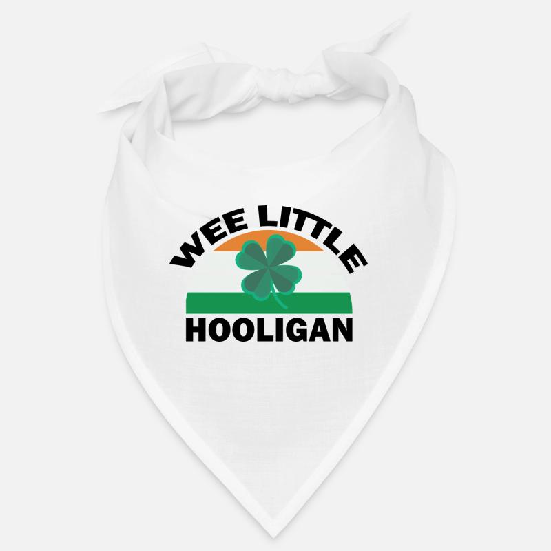 St Patricks Day Wee Little Hooligan Funny Bandana