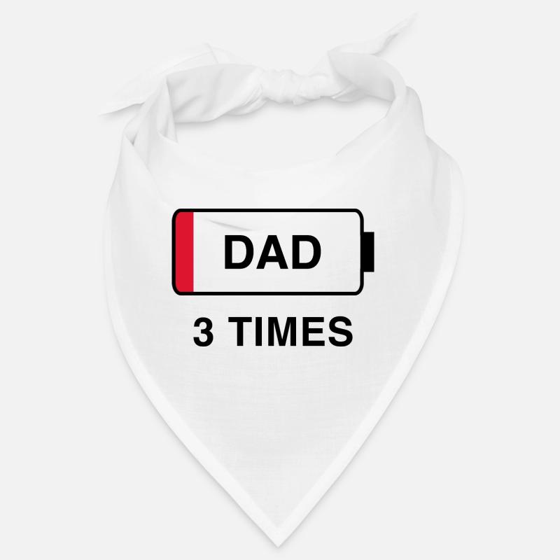 Papa 3 fois Bandana