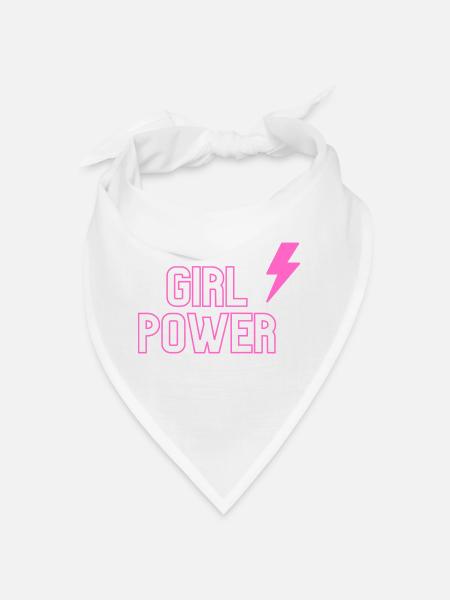 Girl Power blitz - Bandana - white