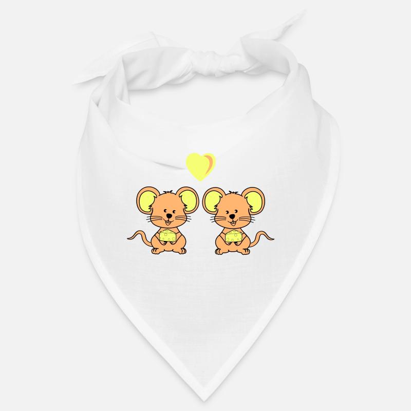 Souris amoureuses Bandana