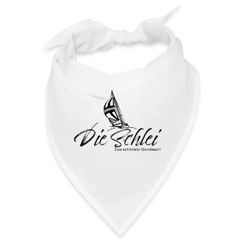 Schlei / Schleimünde Bo-Grafik - Bandana - Weiß - Vorne