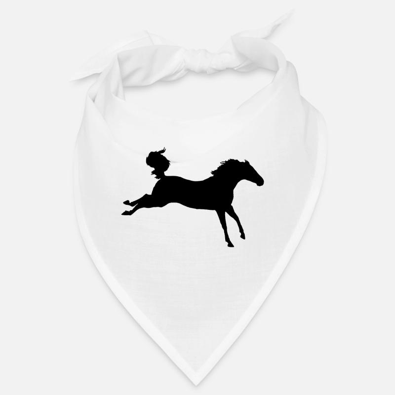 Pferd Buckelt und Tritt Bandana