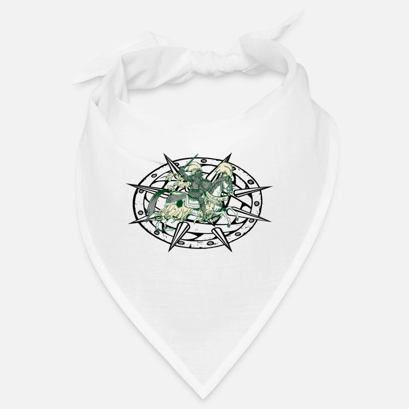 ritter mit pferd Bandana