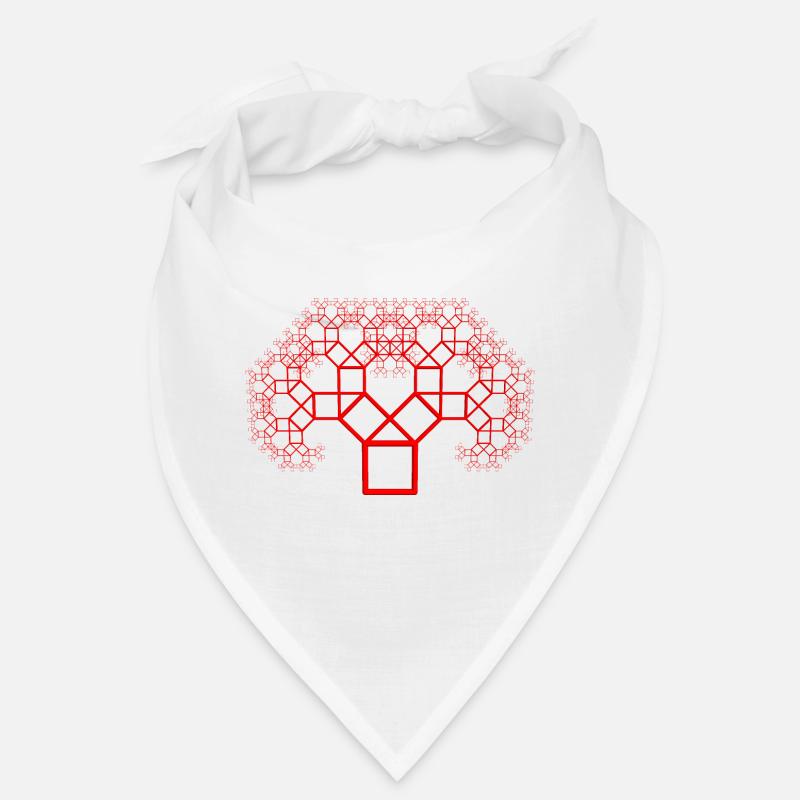 Pythagorasbaum rot Bandana