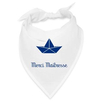 DANKE HERRIN - Bandana - Weiß - Vorne