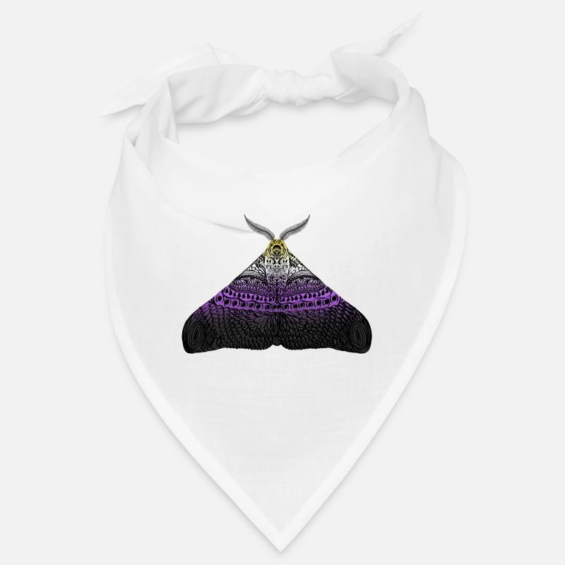 Non binary pride moth Bandana