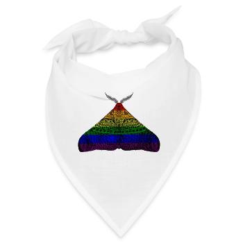 Pride Motte - Bandana - Weiß - Vorne