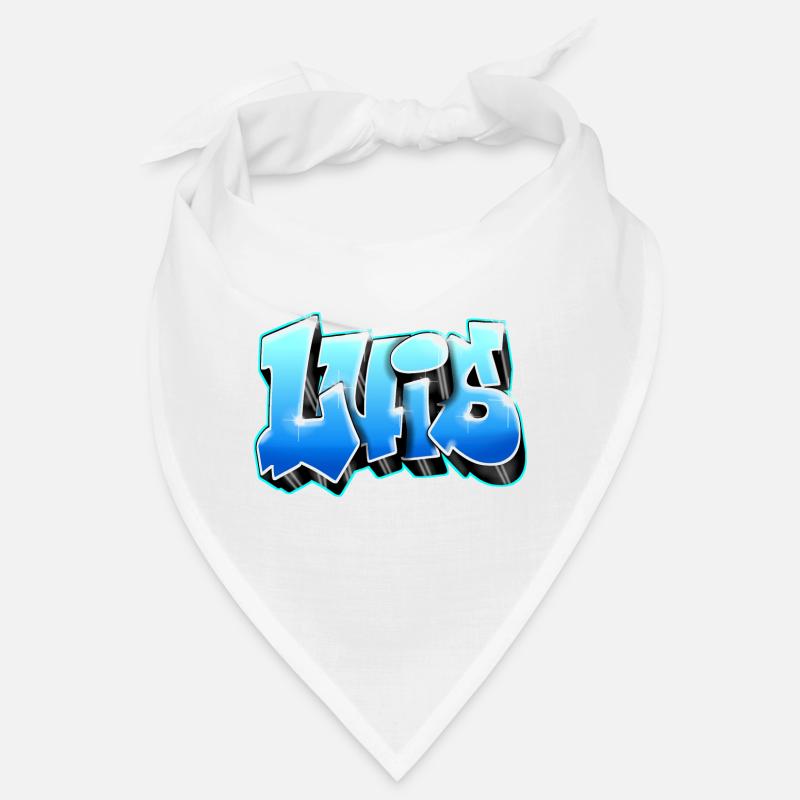 Luis Graffiti Name Printable on Everything Bandana