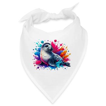 Siegel - Bandana - Weiß - Vorne