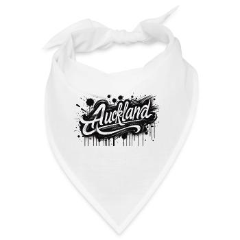 Auckland - New Zealand - Neuseeland Kiwi Aotearoa - Bandana - Weiß - Vorne