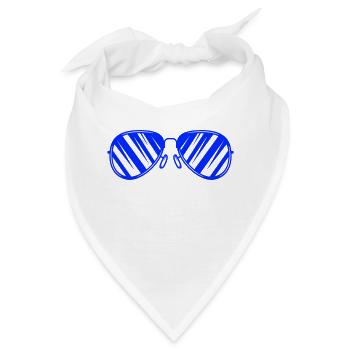 sonnenbrille - Bandana - Weiß - Vorne