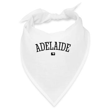 Adelaide Australia Down Under Kangaroo Koala - Bandana - Weiß - Vorne