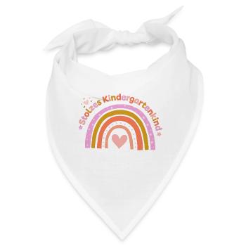 Kindergartenkind - Bandana - Weiß - Vorne