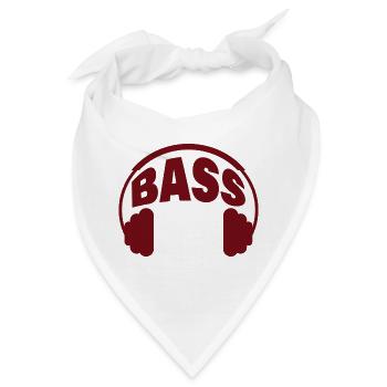 BASS - Bandana - Weiß - Vorne