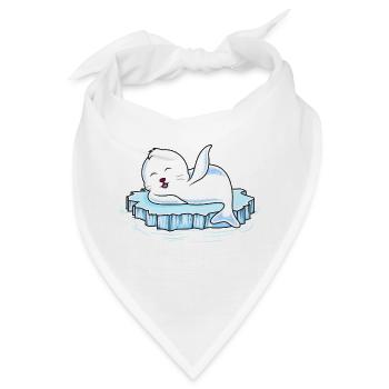 robbe eisscholle - Bandana - Weiß - Vorne