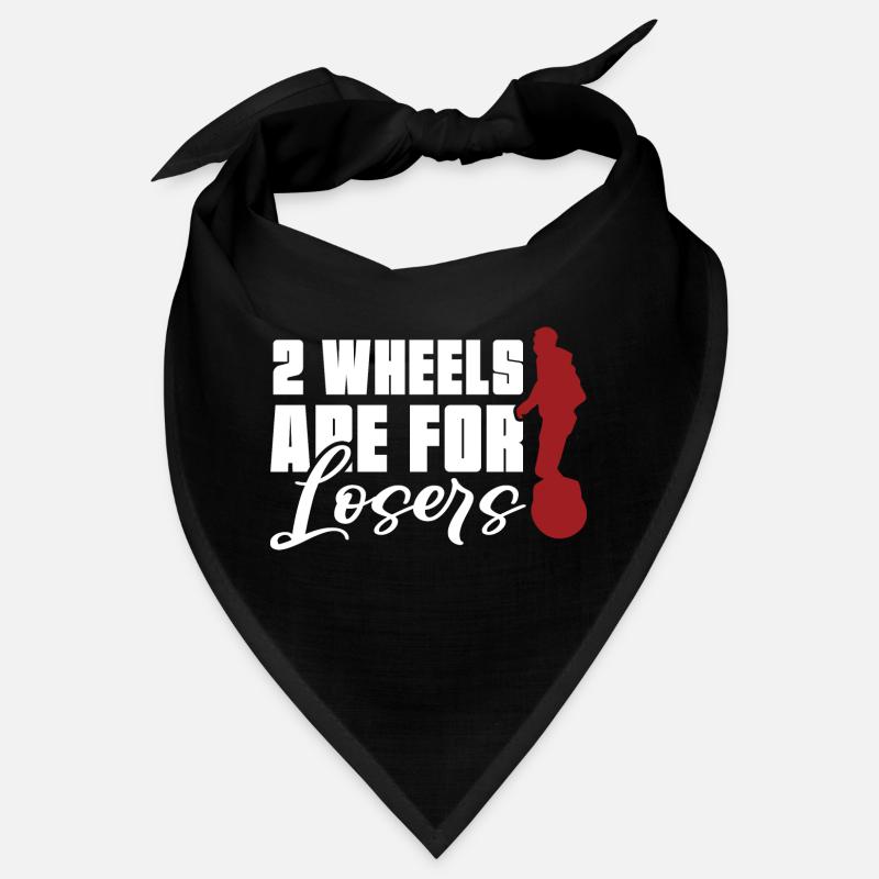 deux roues sont pour les perdants Design pour un fan de Bandana