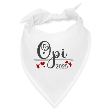 Opi 2025 - Bandana - Weiß - Vorne