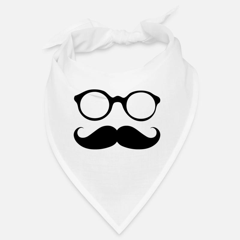 moustache Bandana