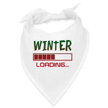 Winter - Bandana - Weiß - Vorne