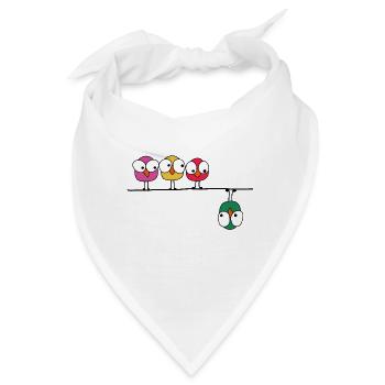Angry birds - Bandana - Weiß - Vorne