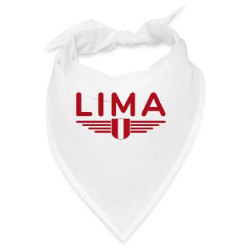Lima Design – Perus Hauptstadt erleben - Bandana - Weiß - Vorne