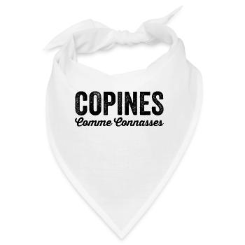 Freundinnen als - Bandana - Weiß - Vorne
