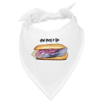 How much is the... // Illustration - Bandana - Weiß - Vorne