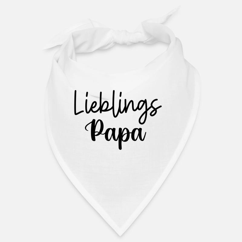 Papa Papi Vater Tochter Sohn Vatertag Männer Bandana