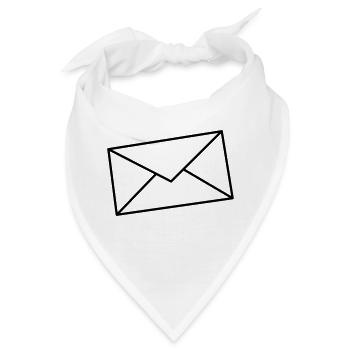 Brief - Bandana - Weiß - Vorne